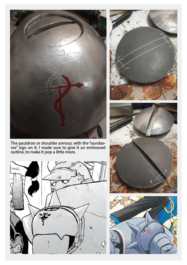Alphonse Elric Armour build by castpixel
