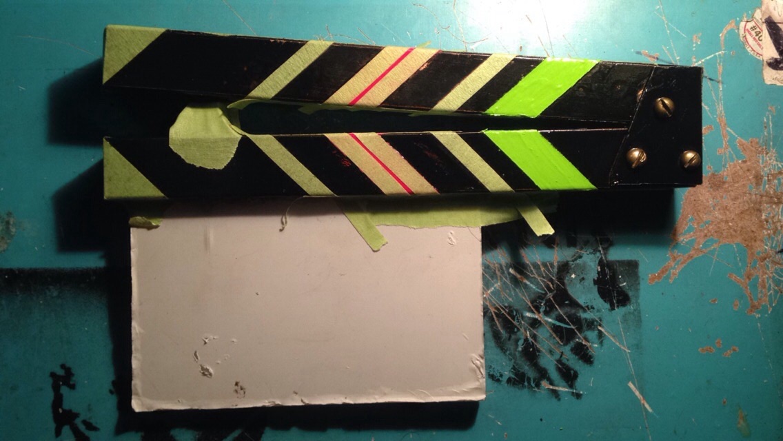 Also taping a nut inside so it doesn't dry together and cause problems.