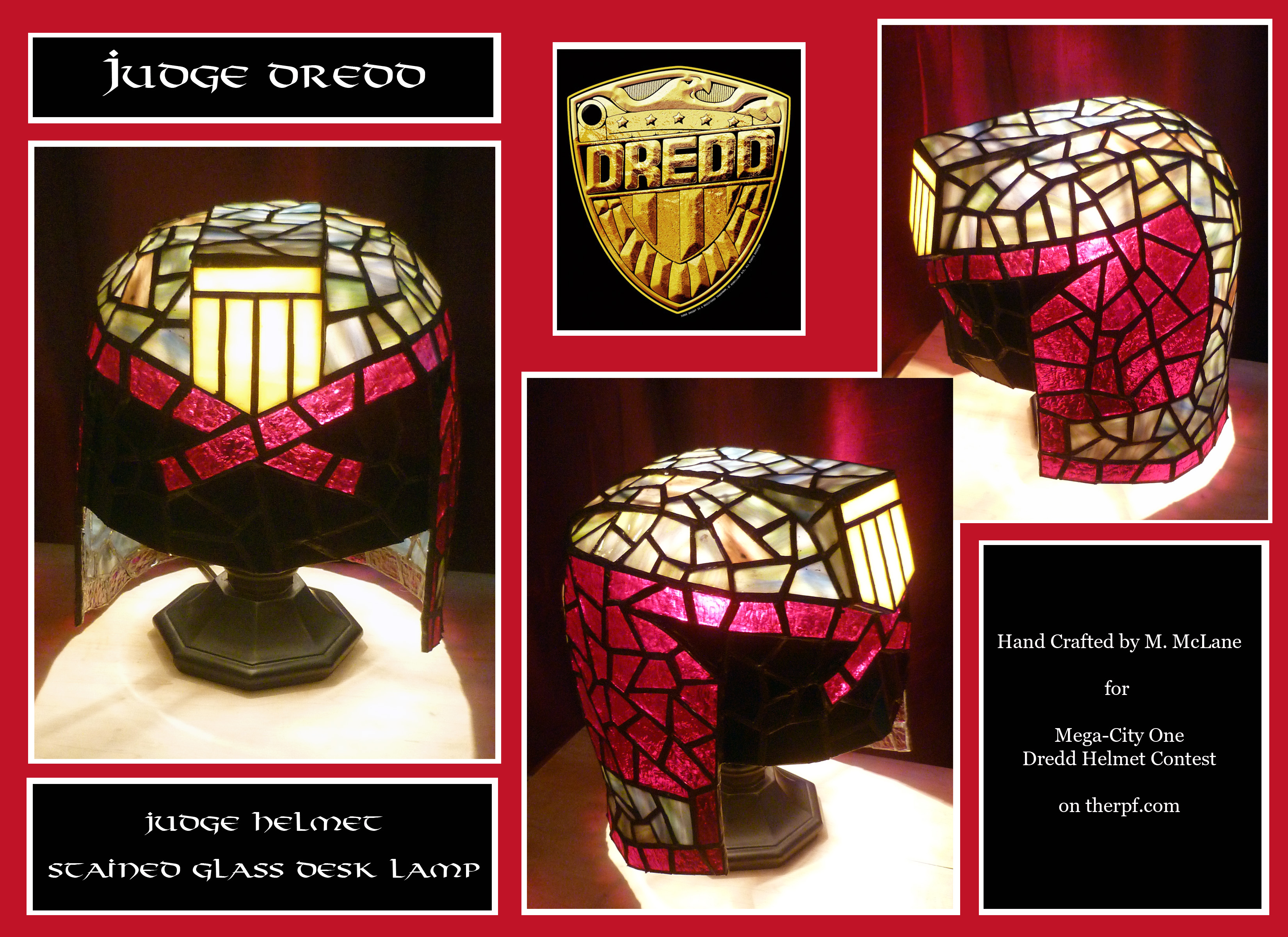 Ammclanes JUDGE DREDD HELMET CONTEST ENTRY