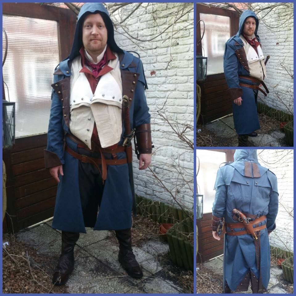 Arno cosplay - test run - including self-made belt