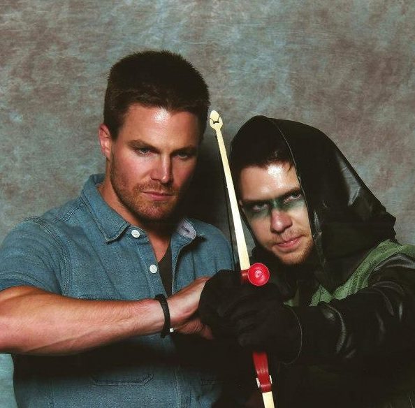 Arrow photo op