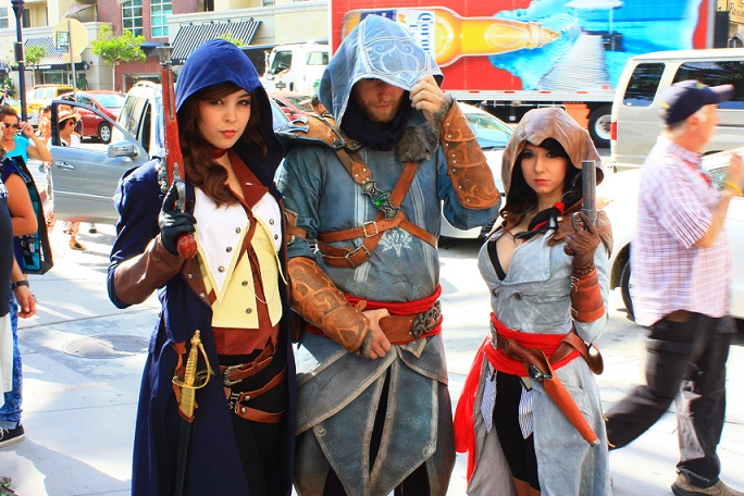 At SC comic-con 2014