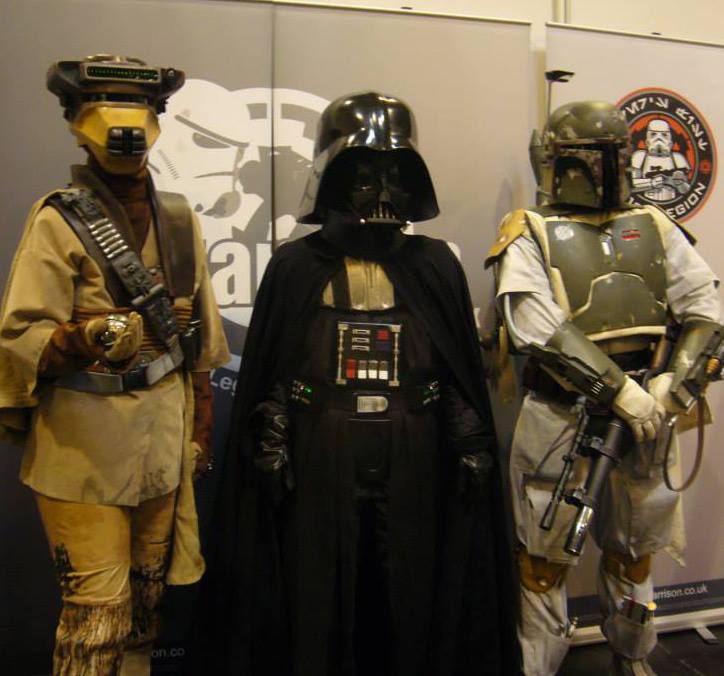 At Star WArs Celebration in Essen.