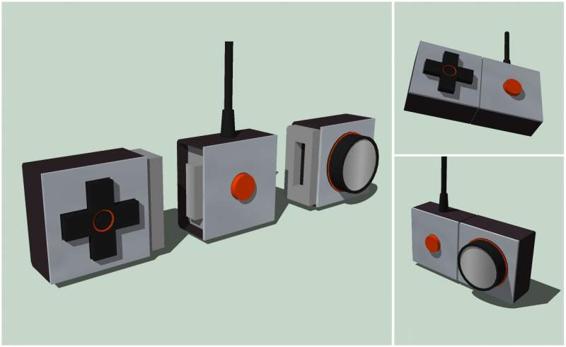 Atari modular joystick concept.