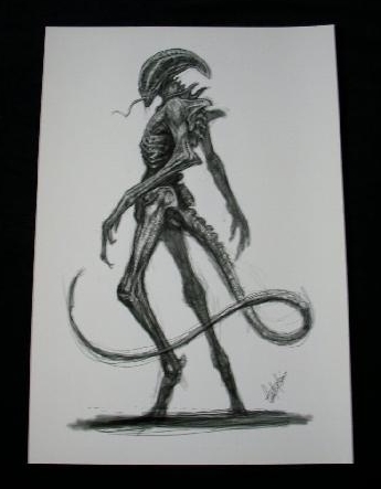 AVP: Early Steve Johnson Alien