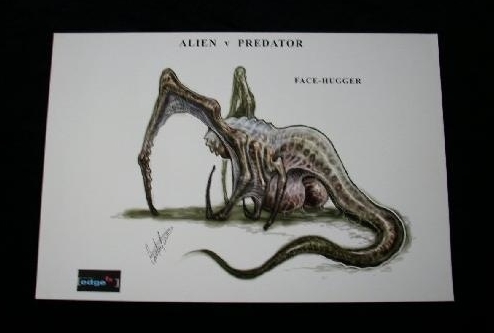 AVP: Early Steve Johnson Facehugger