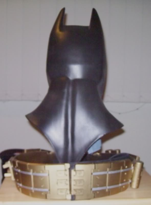 Back of First Begins Mask, Gauntlets, copy of Real Belt