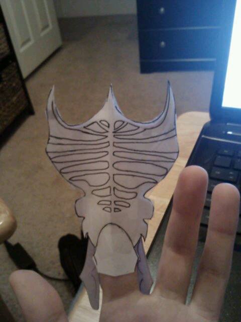 Back of Paper Crown