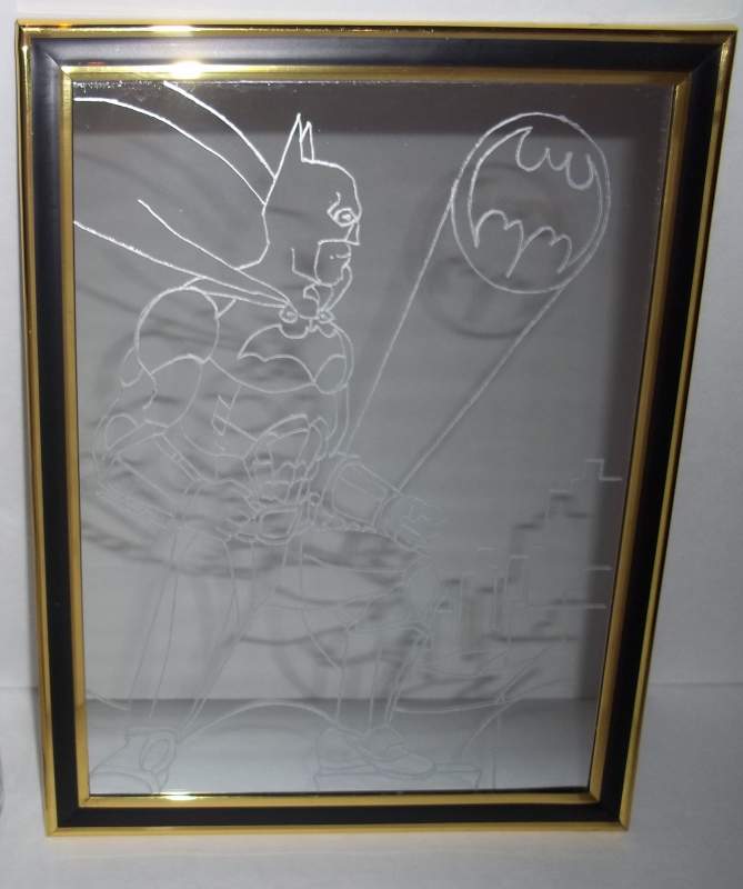 BATMAN Mirror. Done for Secret Santa.