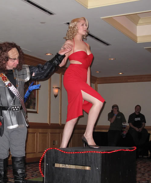 Baycon Klingon Slave Auction to help raise money for Children's Hospital.