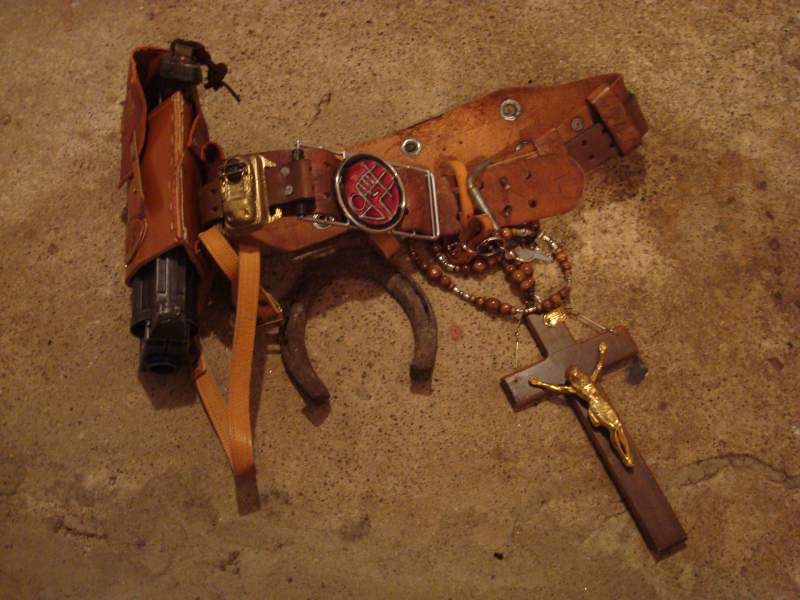 Belt with accessories