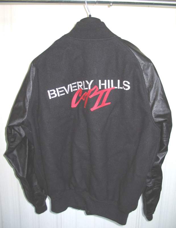Beverly Hills Cop 2 film crew complimentary letterman's jacket