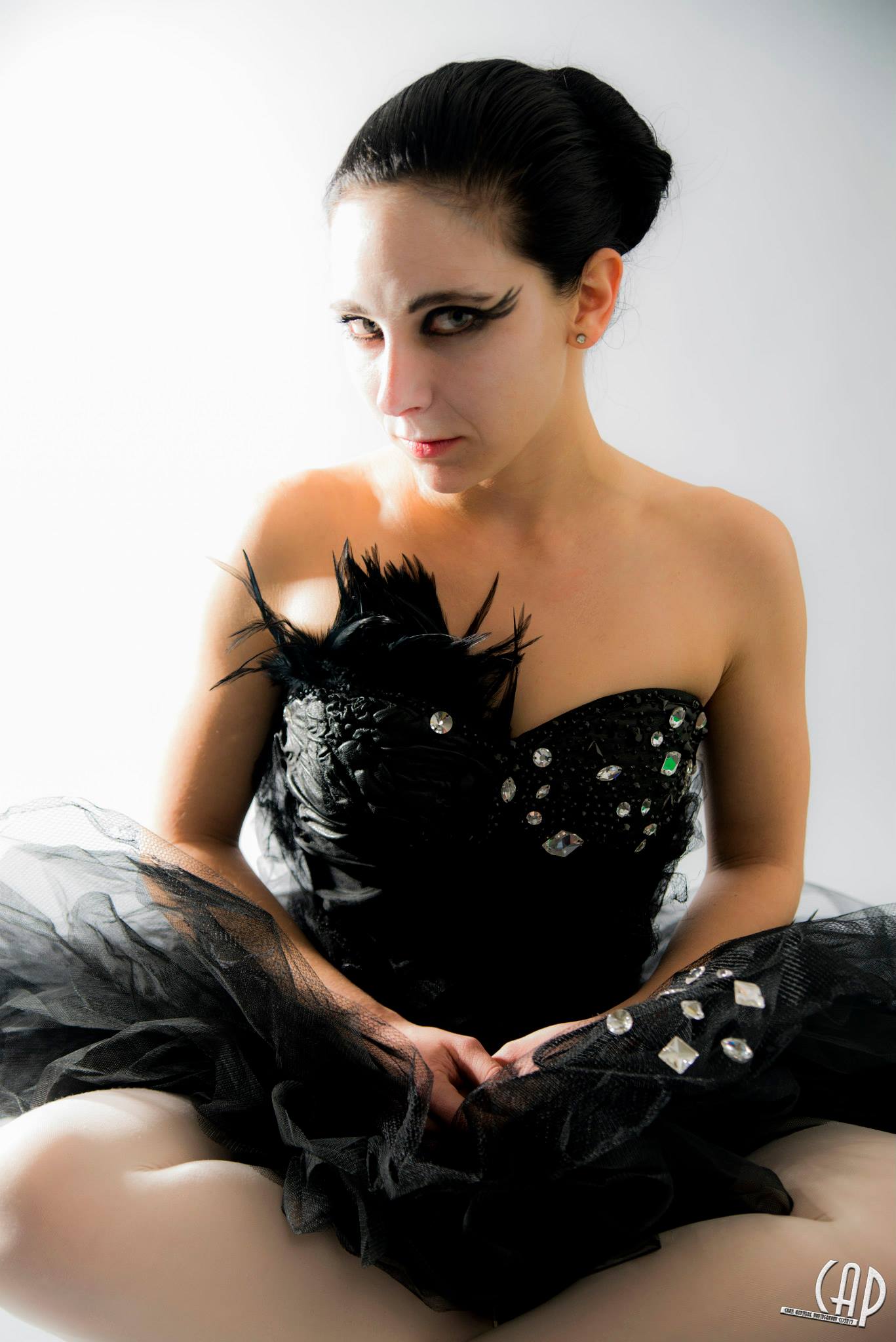 Black Swan costume made by me. Photo by Chris Auditore Photography.