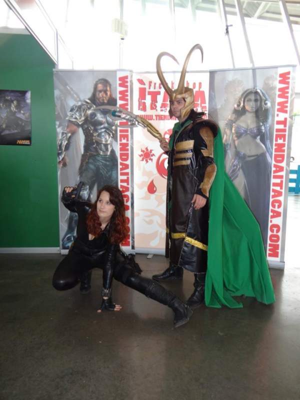 Black Widow and Loki