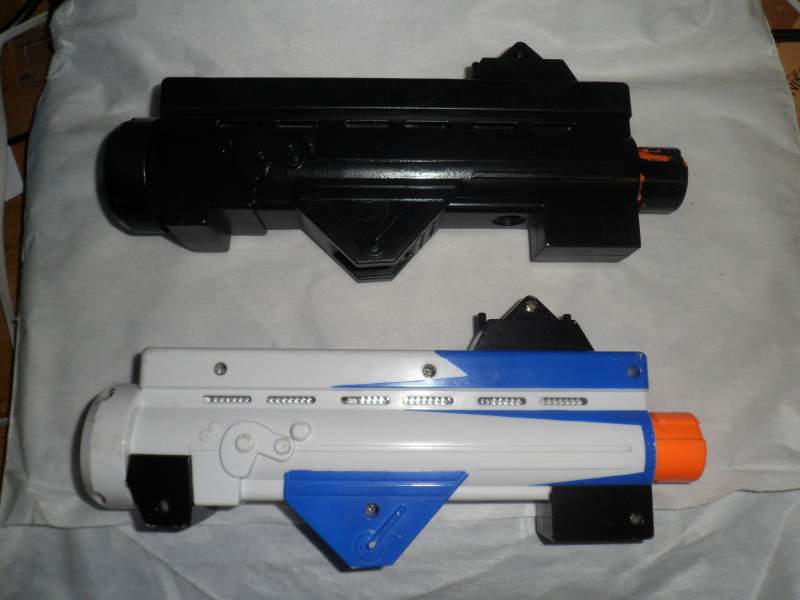 Blaster Replica Project Before and After PArts