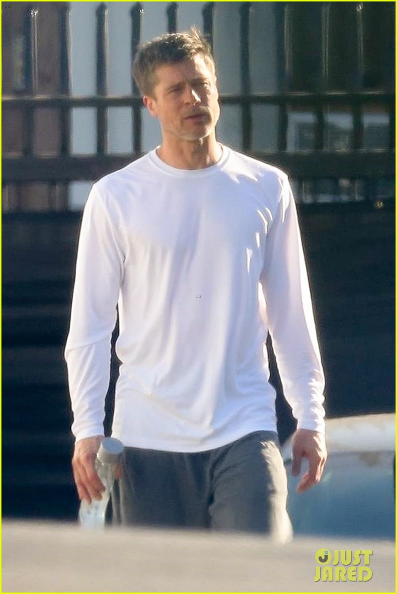 Brad Pitt Put a Very Brad Pitt Twist on Summer's Biggest