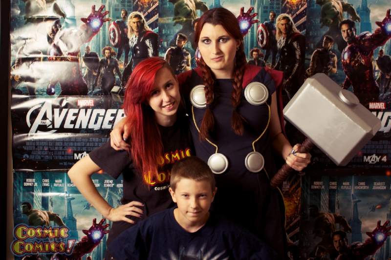 Brit, Me & my adorable nerd spawn