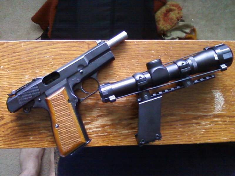 Browning pre paint work.