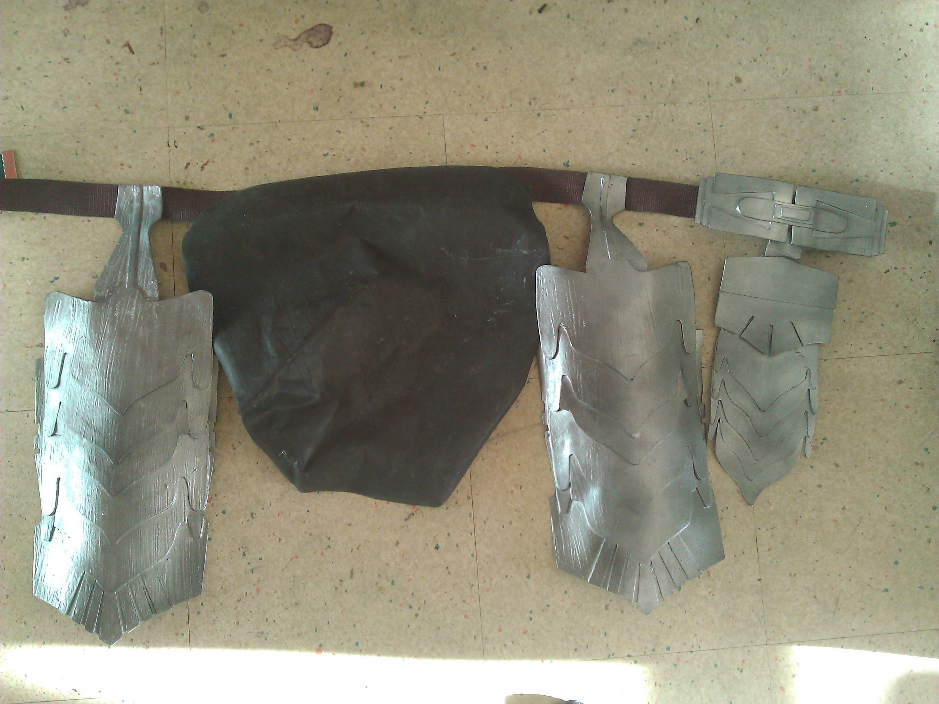 Bumflap, leg armour mk1 and groin flap