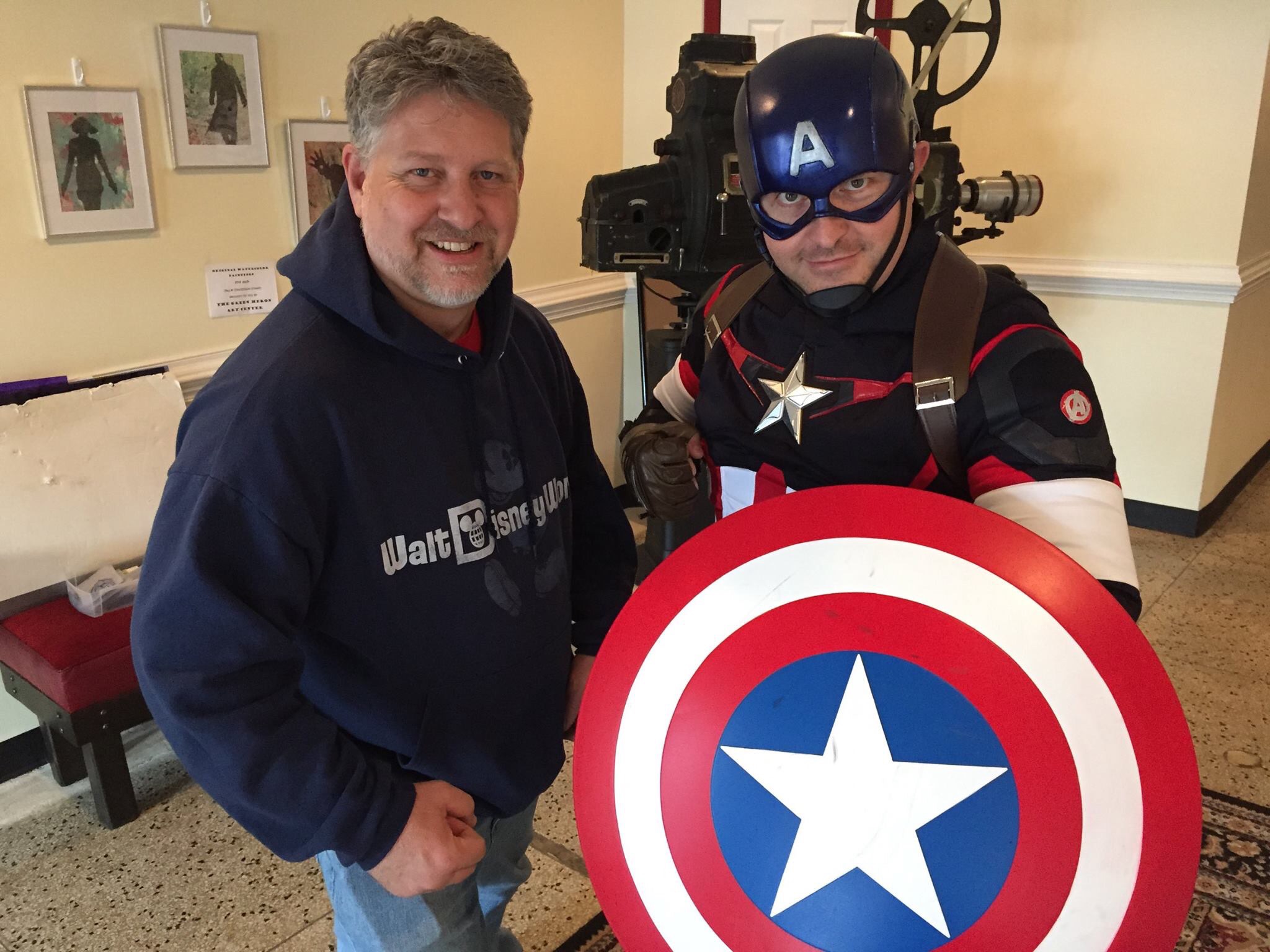 Cap and fan