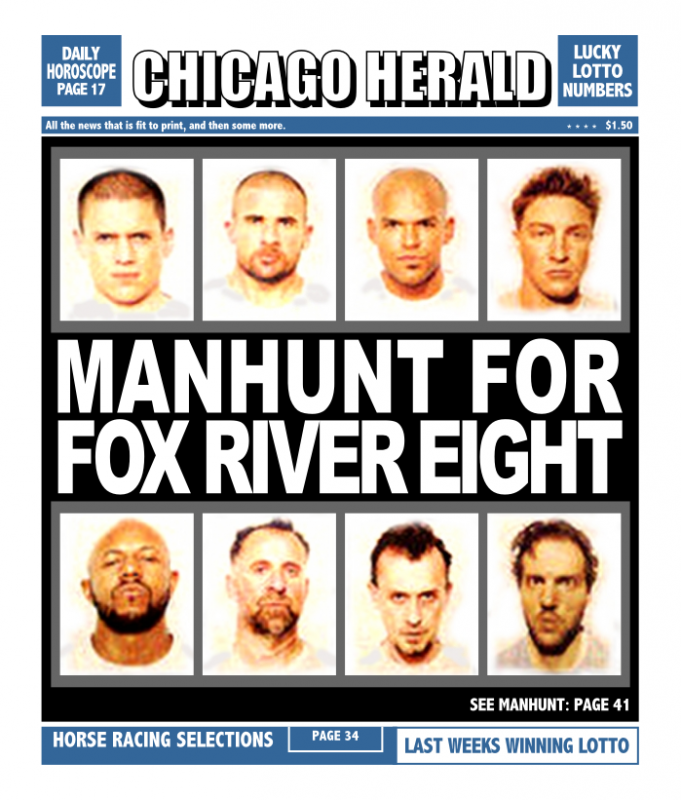 Chicago Herald from Prison Break