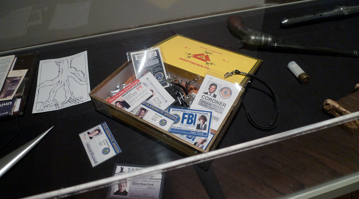 cigar box w/ I.D.s