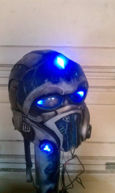 Clayton Carmine helmet