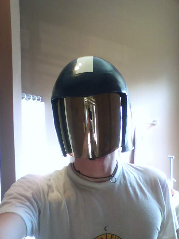 Cobra Commander Helmet - I never was happy with the bumpy finish...