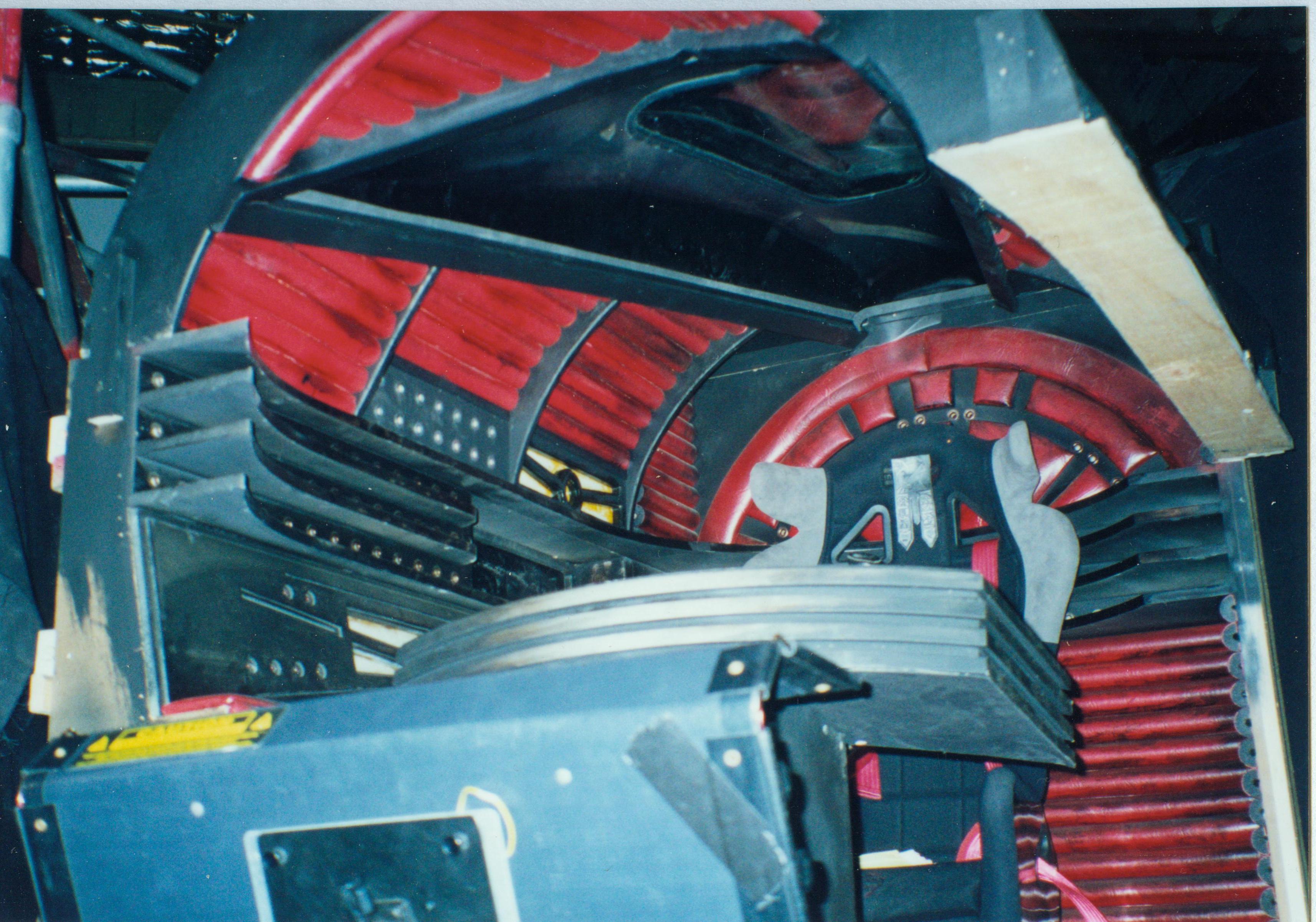 cockpit set  I worked on
 for TV show  "Farscape"