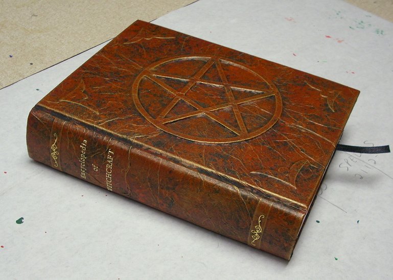 Commissioned recover of The Encyclopedia of Witchcraft. (sold)