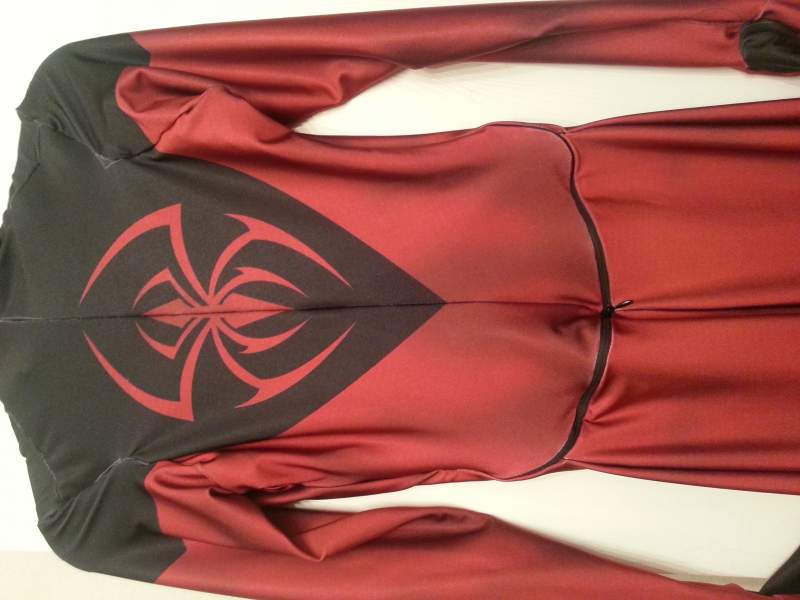 Crimzon's Taylor's scarlet spider. 

I took out back zipper and made it less visible.  Need to update.