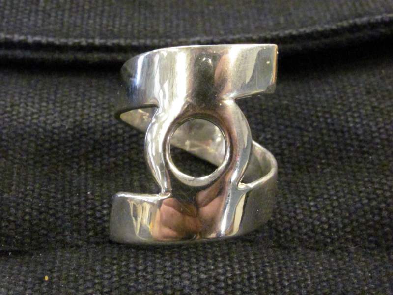 Green lantern online ring sterling silver
