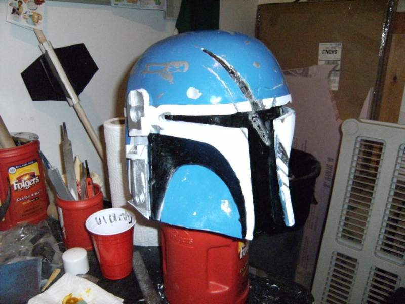 Custom Mando Helmet