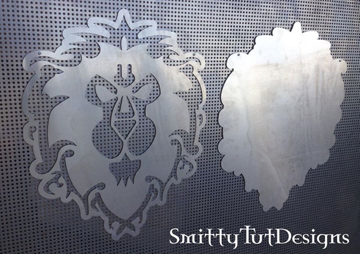 Cut From Aluminum and Ready To Sand Then Primer