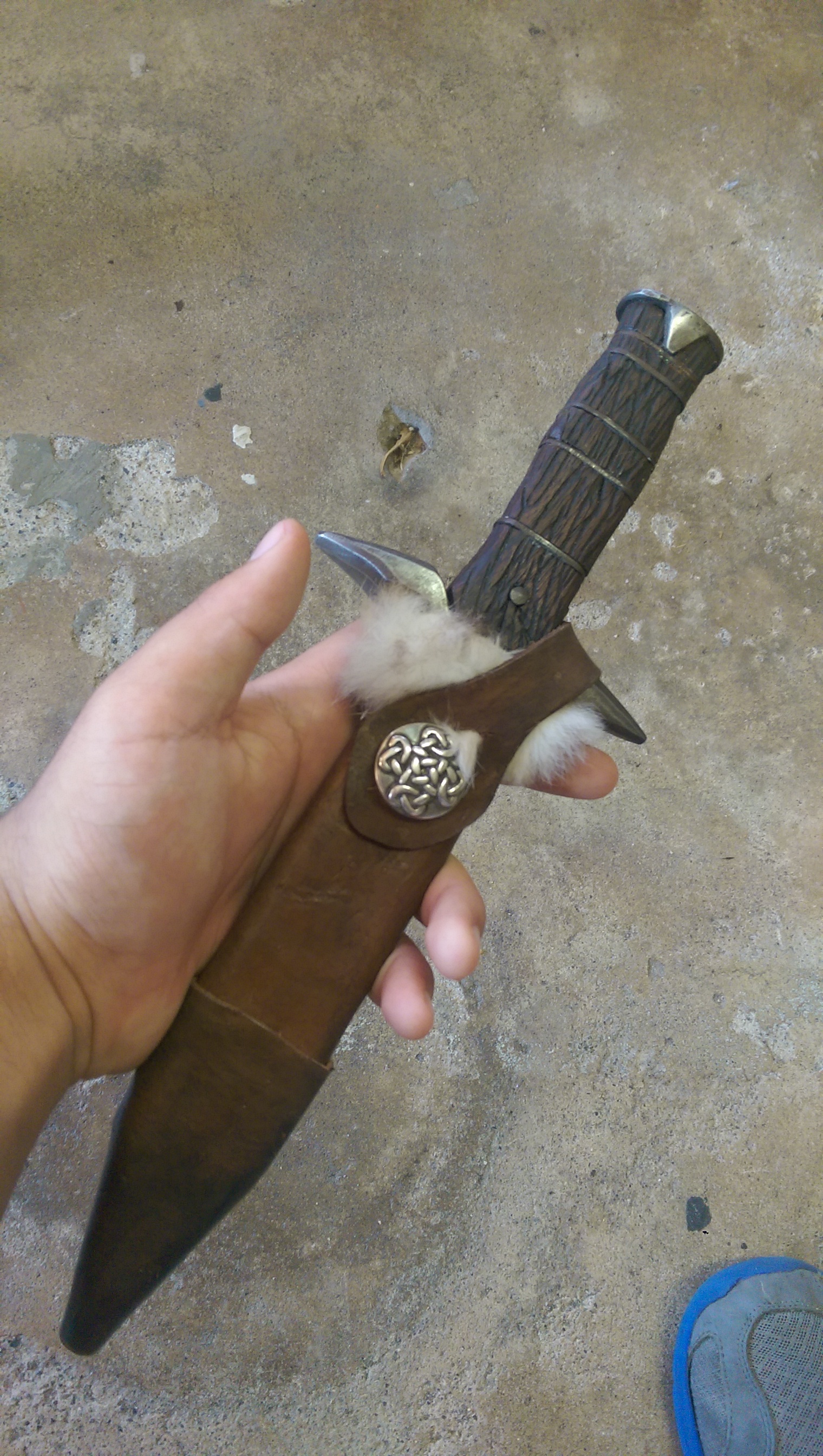 Dagger in sheath