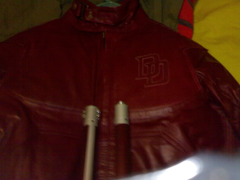 Daredevil suit, made by David Pea (now Universal Designs)