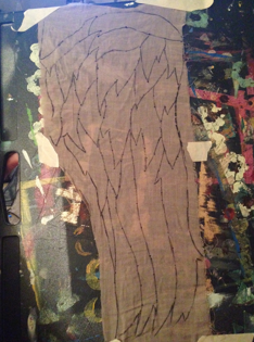 daryl dixon vest preliminary wing detail