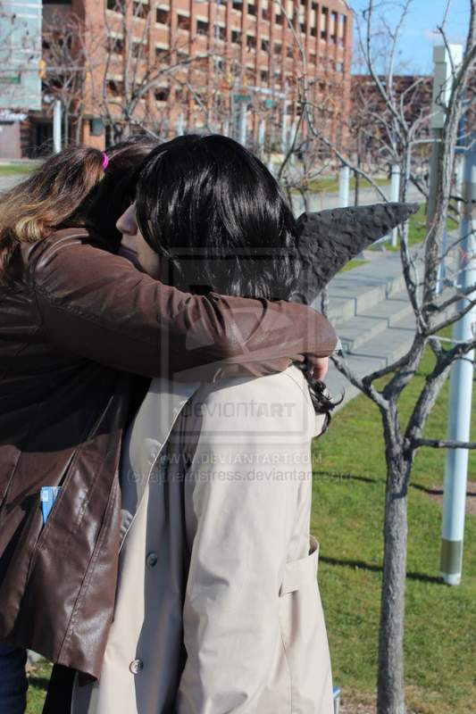 deana hugs cas in purgatory   youmacon 1 by ajthemistress d5k23qw