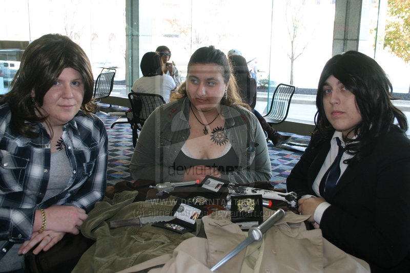 deana  sam and cas  stuff   youmacon 9 by ajthemistress d5k28k6