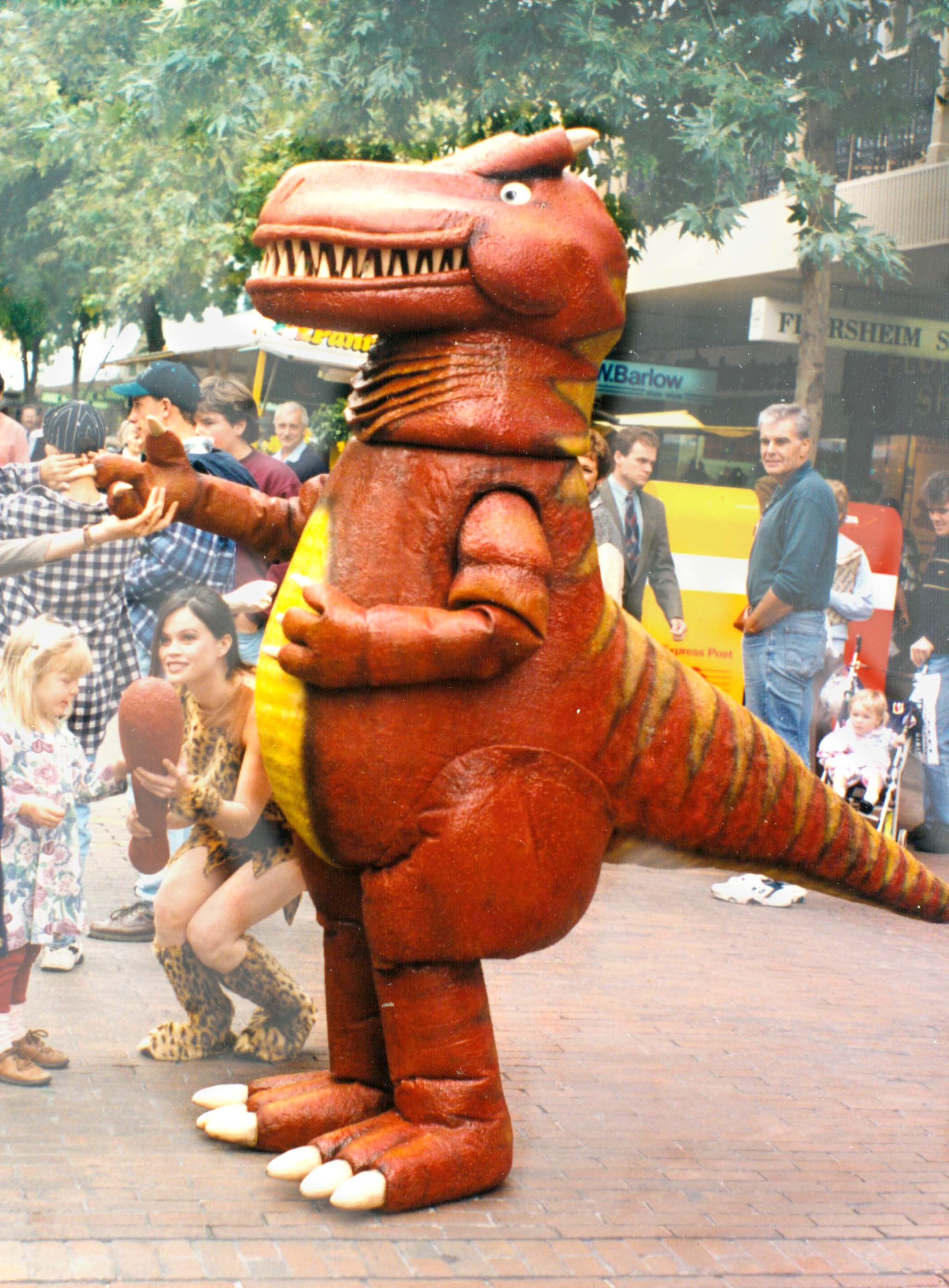 Dinosaur suit
I built for a street entertainer
