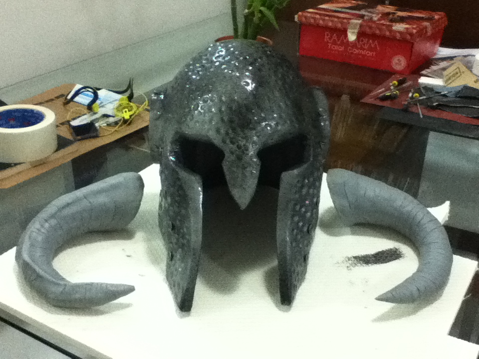 Dovahkiin Ancient Helmet 002