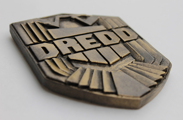 Dredd badge, some kind of angle or whatever