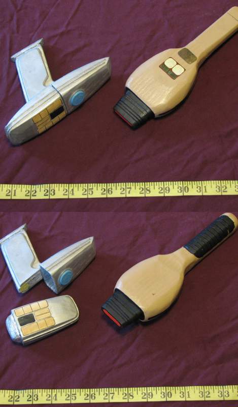 Dustbuster and STtMP - Scratch built, wood. Pretty rough.