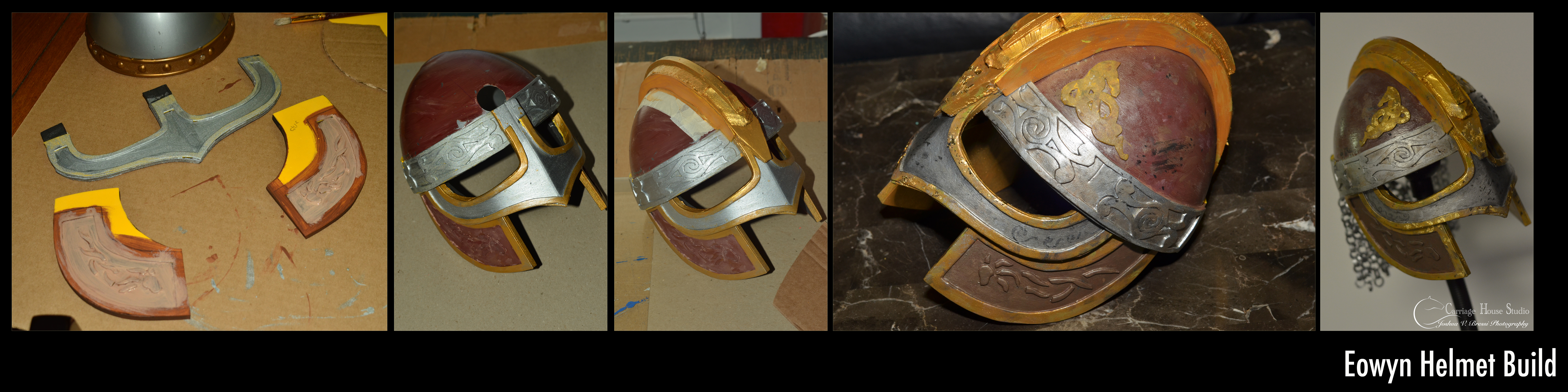 Eowyn helmet build for my 3 year old niece. We'll be doing a photo shoot this spring with horses.