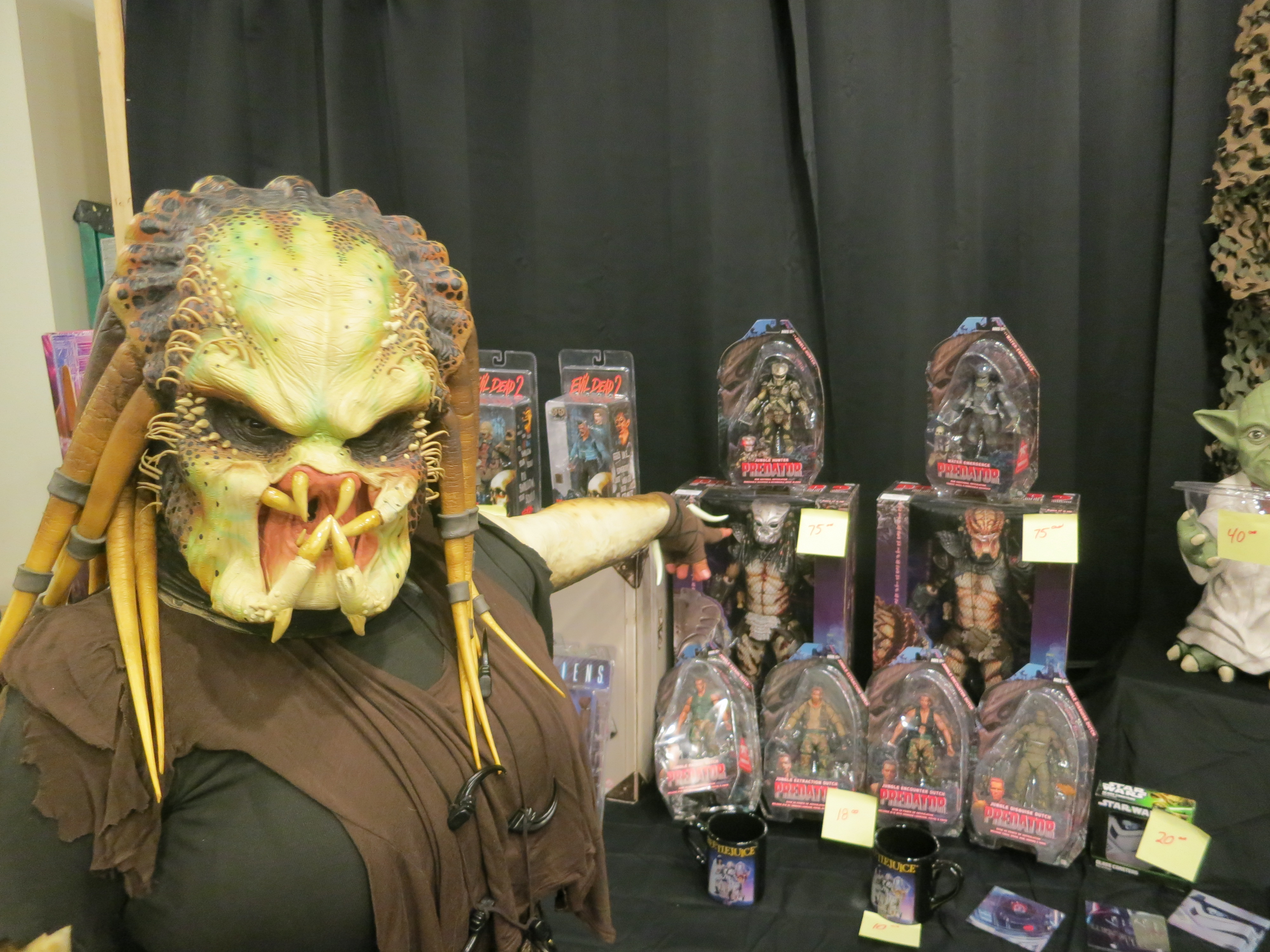 Female Predator at the Halloween Expo in Los Angeles