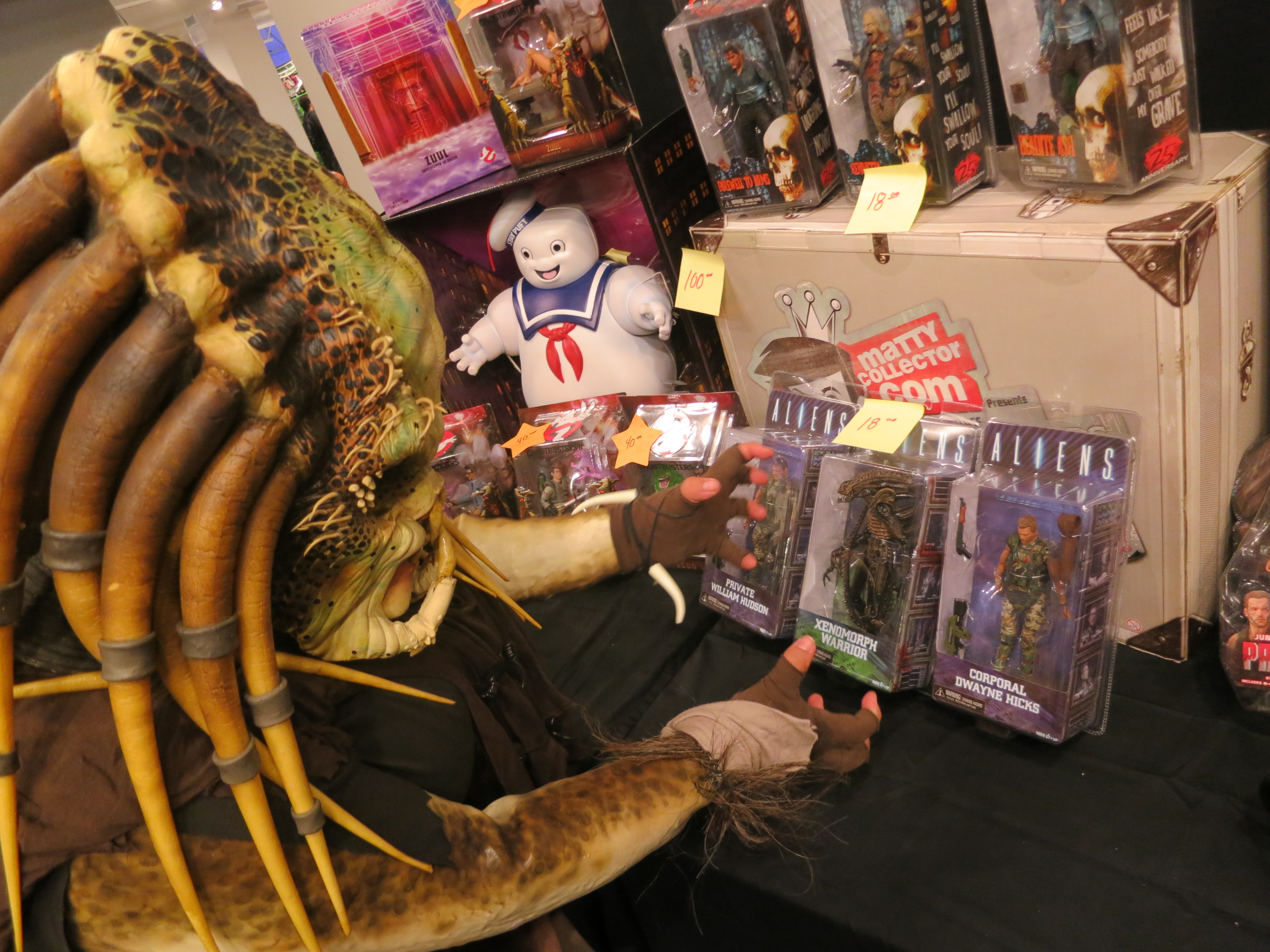 Female Predator at the Halloween Expo in Los Angeles