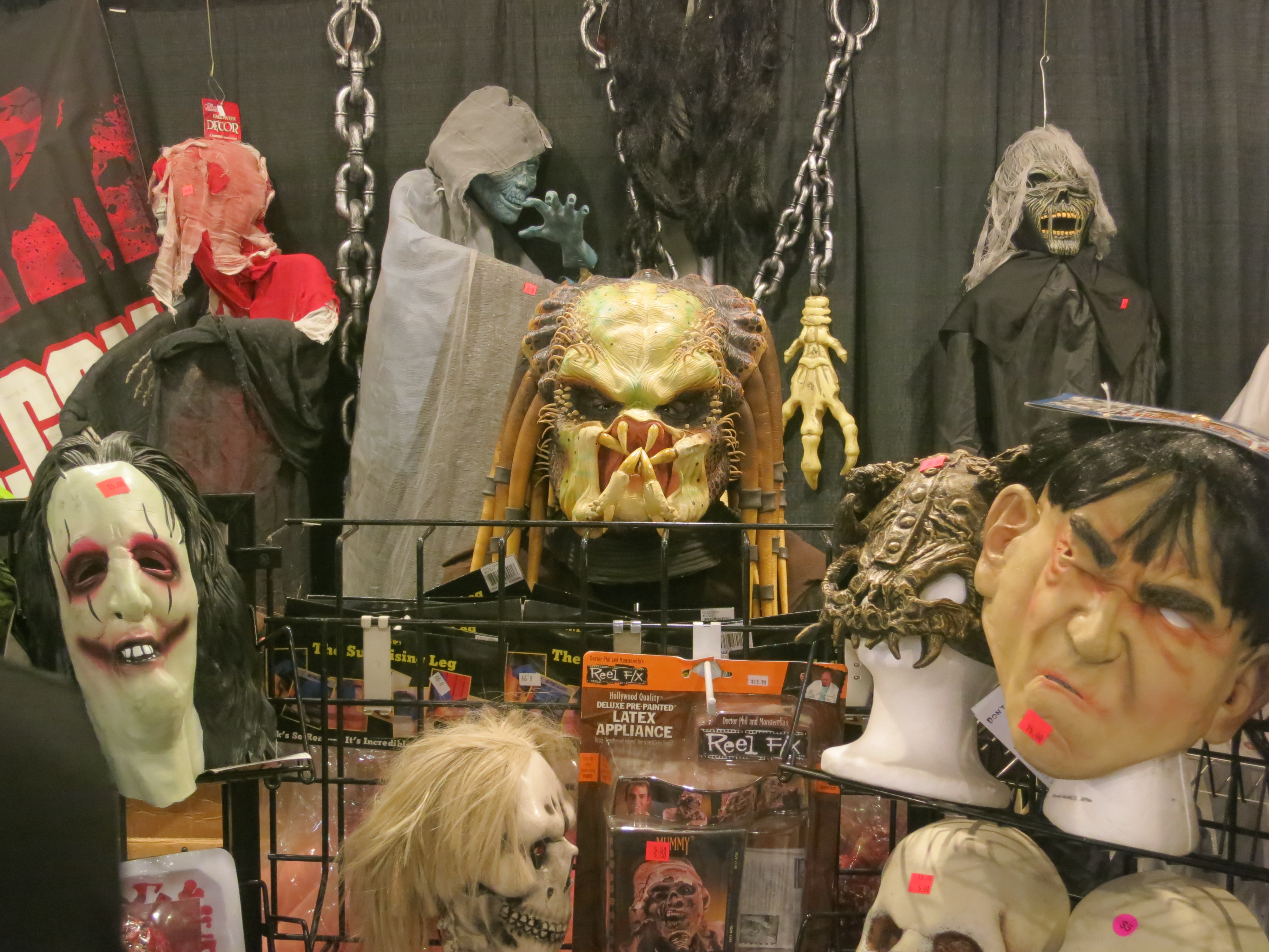 Female Predator at the Halloween Expo in Los Angeles
