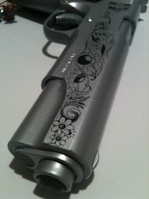 finished gun decals