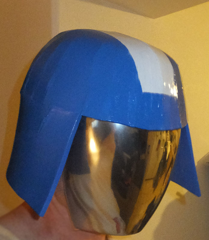 Finished helmet