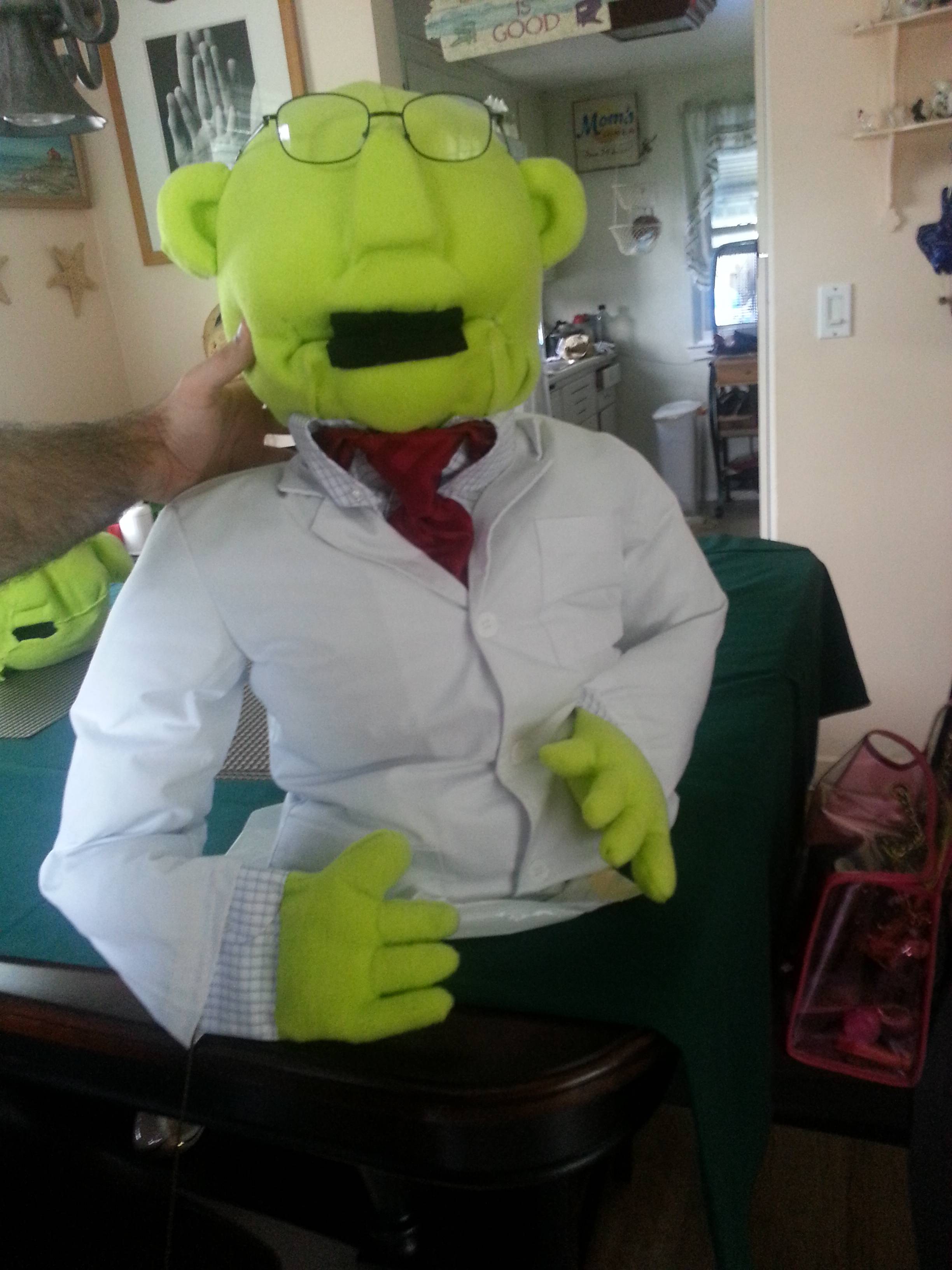 Finished puppet